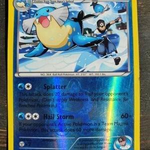 Team Aqua's Sealeo 4/34 Pokemon Card